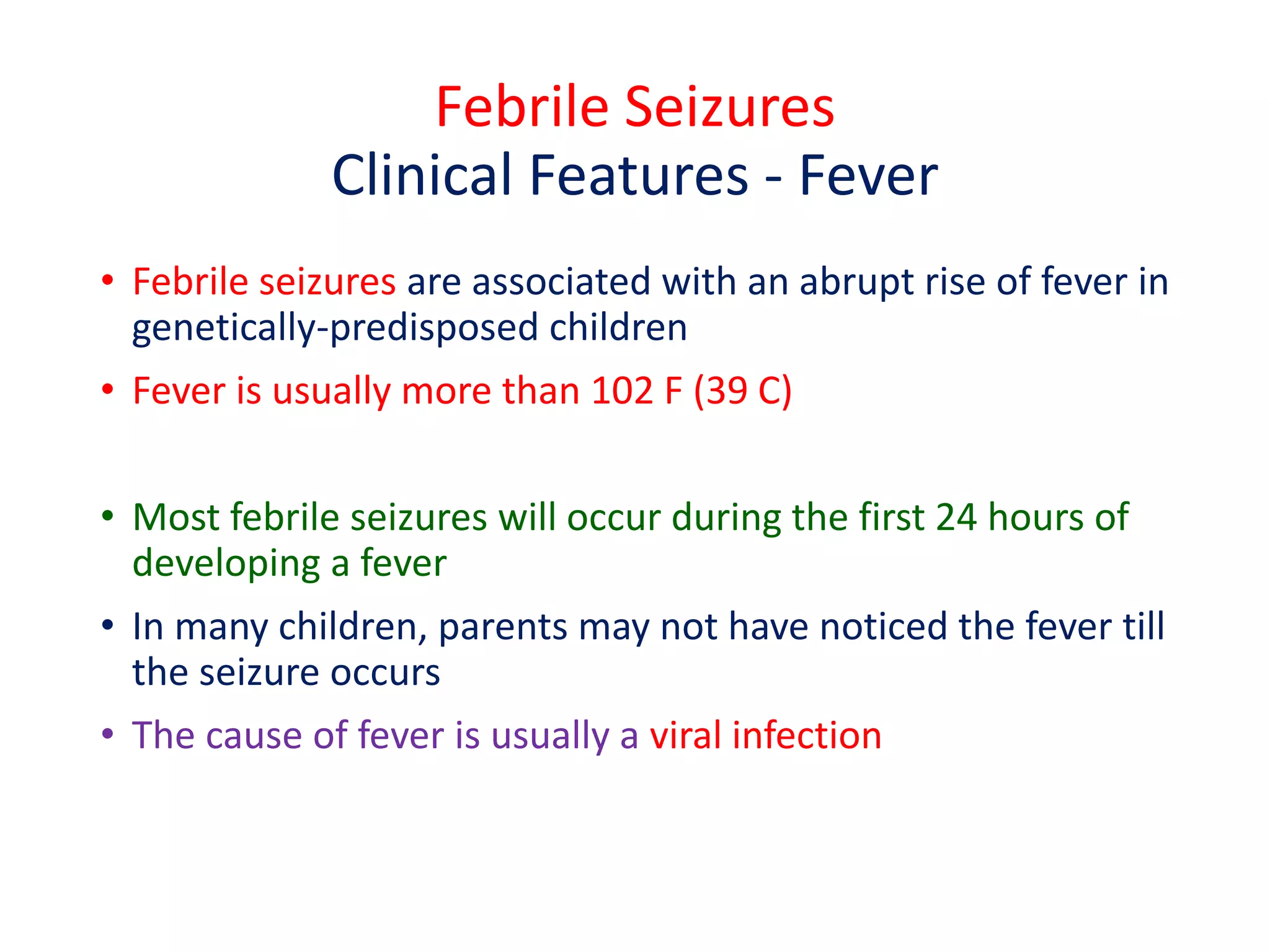 Seizures in children 2021 | PDF
