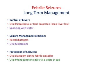 Seizures in children 2021 | PDF