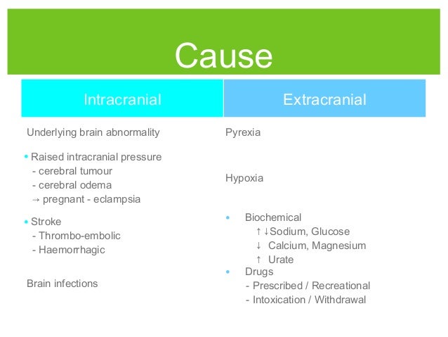 seizure causes seizures lecture seizure causes seizures lecture