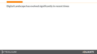 7 This document and the information in it are provided in confidence, and may not be disclosed to any third party.
Digital Landscape has evolved significantly in recent times
 