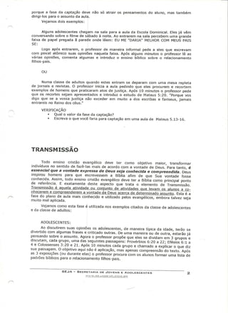 Seja   jovens e adolescentes