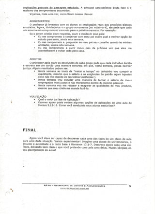 Seja   jovens e adolescentes