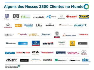 Alguns dos Nossos 3300 Clientes no Mundo
 