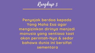 Sejadah Rindu Sejadah rindu sajak tingkatan 5 | PDF