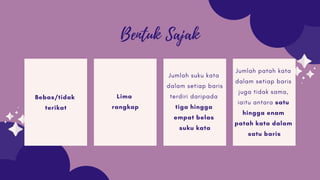 Sejadah Rindu Sejadah rindu sajak tingkatan 5 | PDF