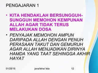 Sejadah Rindu ANTOLOGI SEJADAH RINDU TINGKATAN LIMA SAJAK: SEJADAH RINDU | PPT