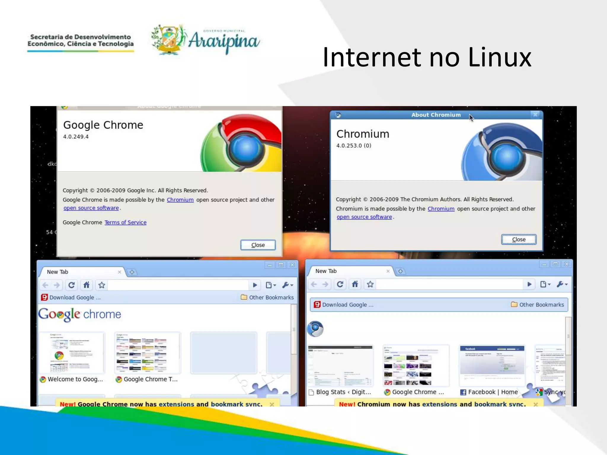 Internet no Linux
 