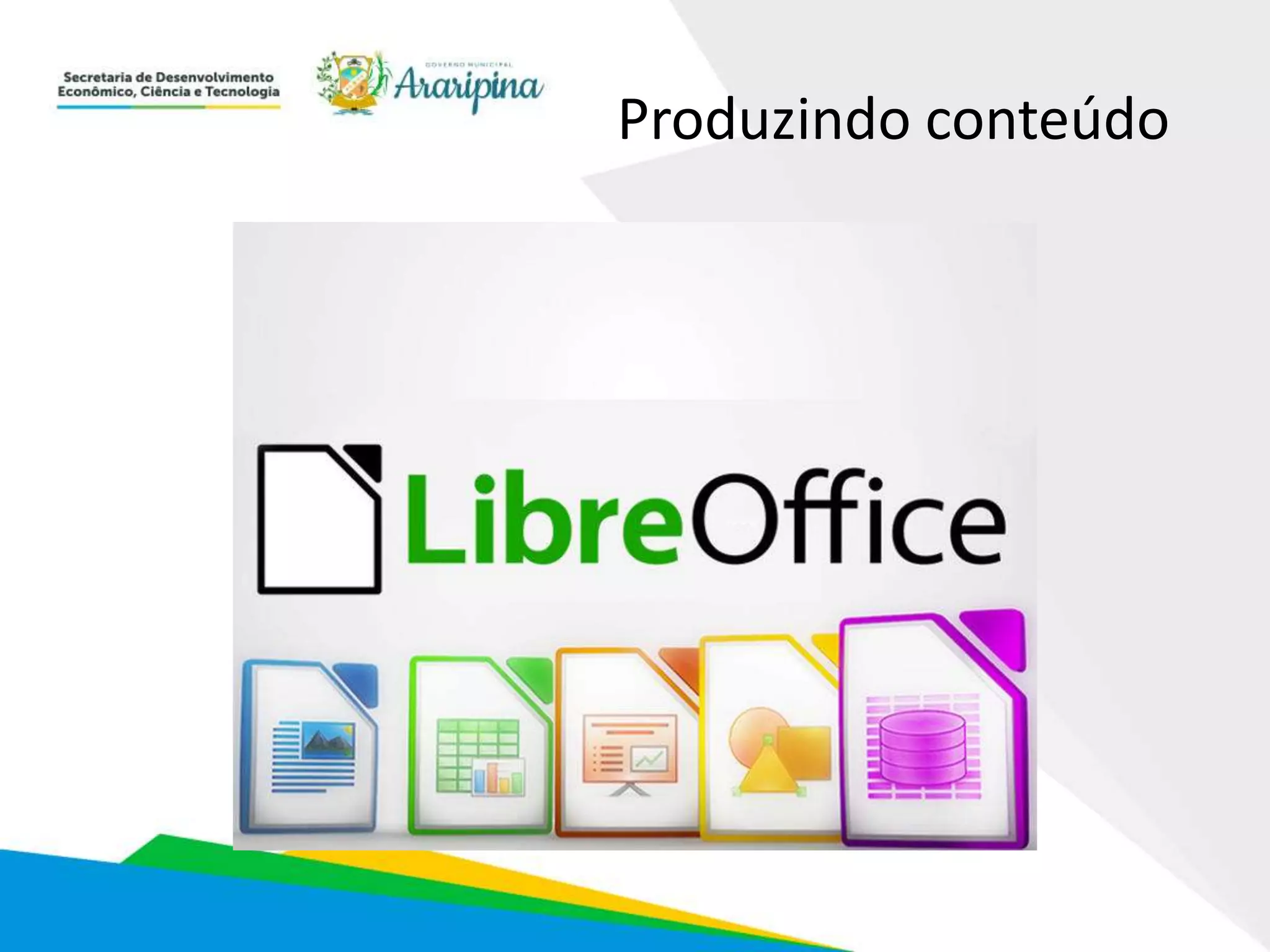 Produzindo conteúdo
 