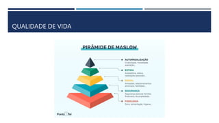 QUALIDADE DE VIDA
 