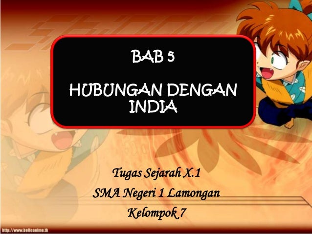 Sejarah Hubungan Dengan India