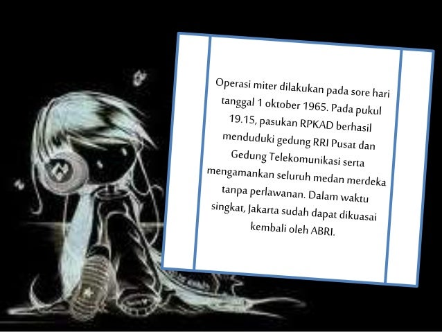 Proses peralihan kekuasaan setelah G-30-S PKI