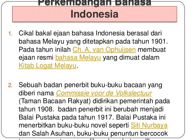 Sejarah Bahasa Indonesia - Sejarah BahasainDonesia1 7 638