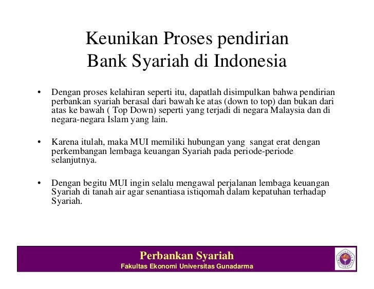 Sejarah Bank Syariah