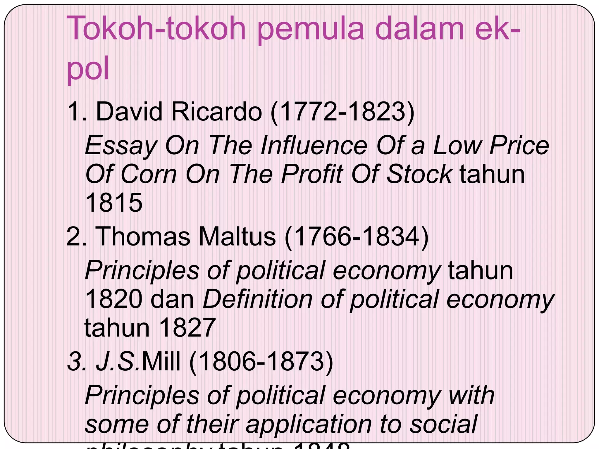 Sejarah ilmu-ekonomi-politik | PPTX