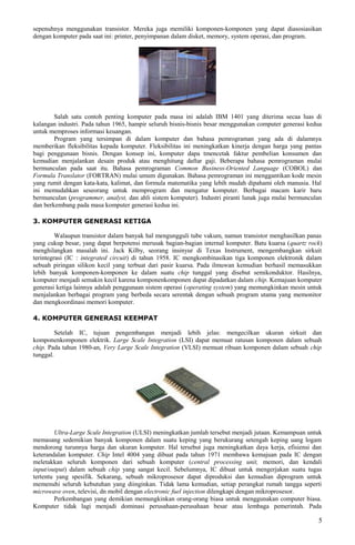 Sejarah komputer | DOC