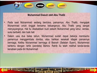 Abu Thalib Nabi Muhammad dalam kehidupan sejarah islam