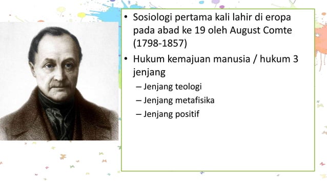 Sejarah perkembangan sosiologi - Sejarah Perkembangan Sosiologi 3 638