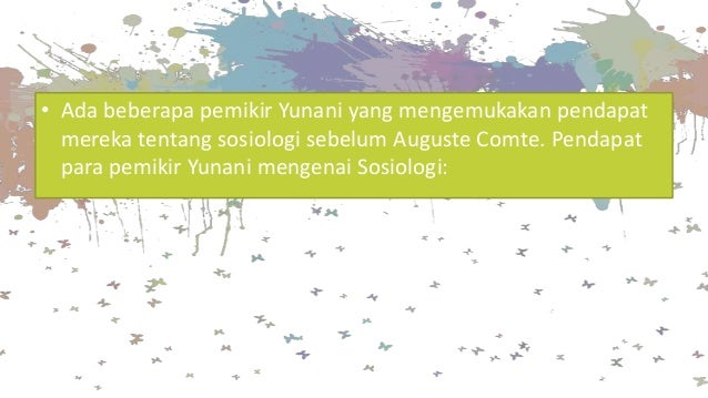 Sejarah perkembangan sosiologi - Sejarah Perkembangan Sosiologi 13 638