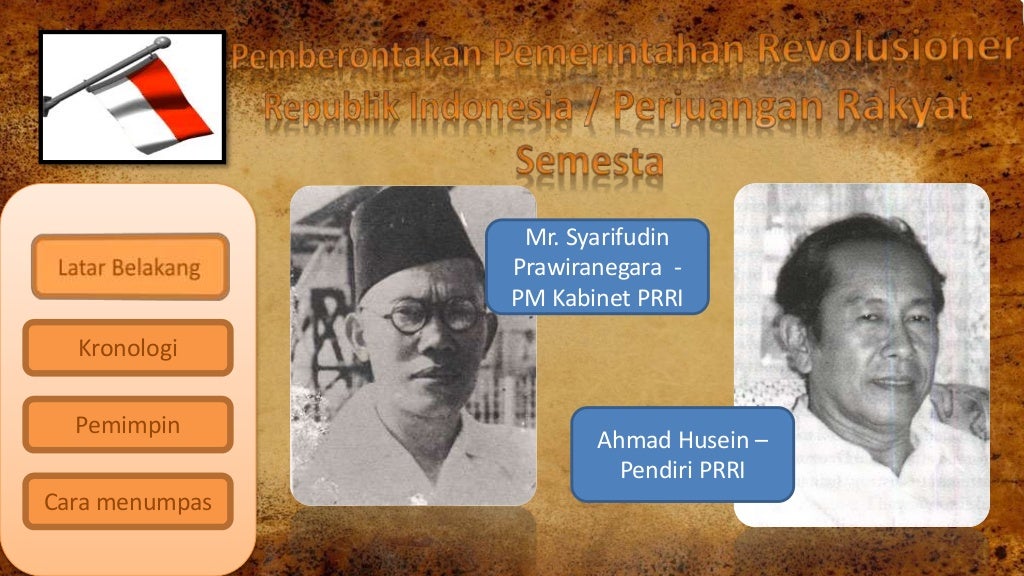 Sejarah Indonesia XI - Pemerintahan Revolusioner Republik Indonesia