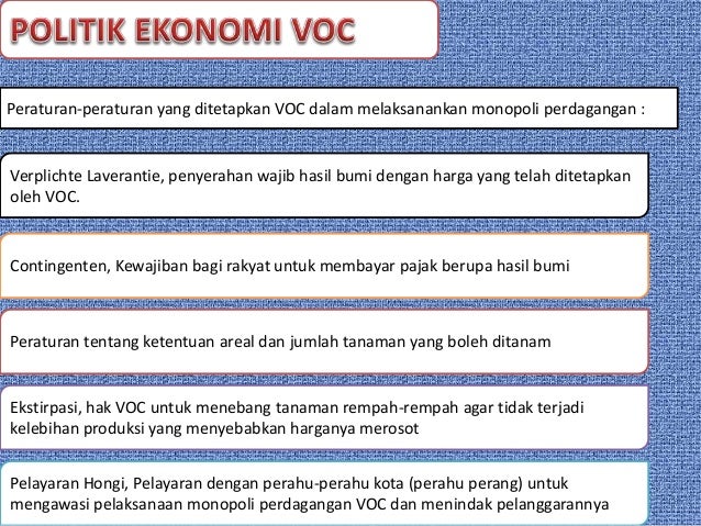 Kebijakan Voc Menebang Kelebihan Jumlah Tanaman - Berbagi Tanam