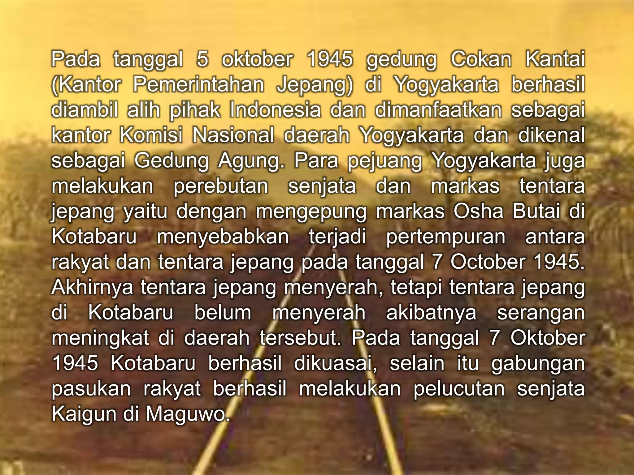 Perjuangan Mempertahankan Kemerdekaan Indonesia | PPTX