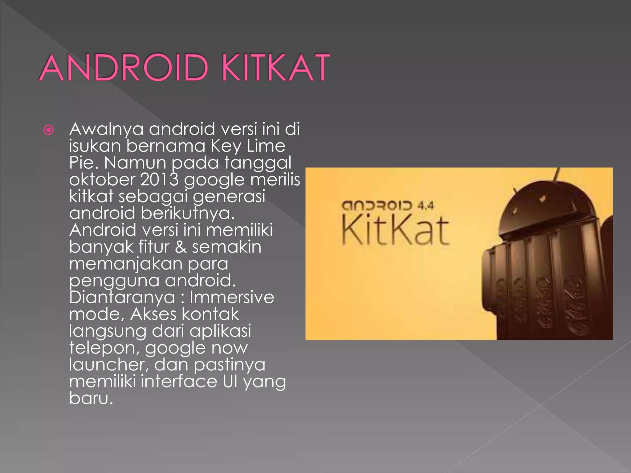 sejarah tentang android | PPTX