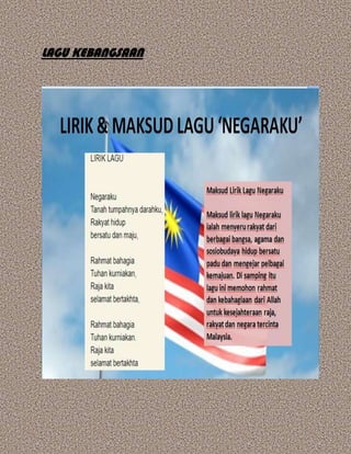 LAGU KEBANGSAAN
 