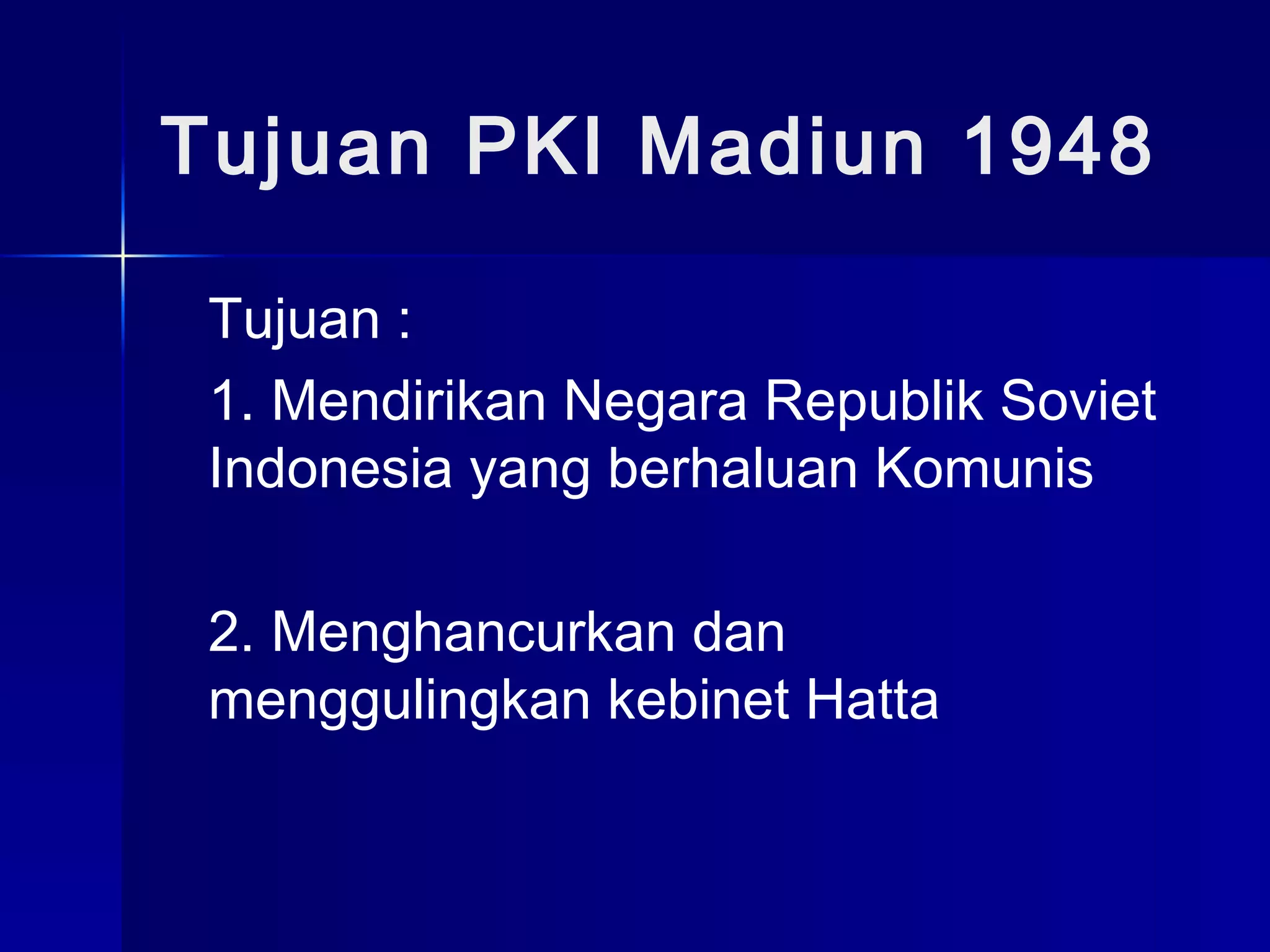 Pemberontakan PKI Madiun 1948 ODP