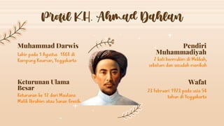 Muhammad Darwis
K.H. Abu
Bakar
• Abdi dalem Kesultanan Ngayogyakarta
Hadiningrat yang menjabat sebagai khatib di
Masjid Ge...