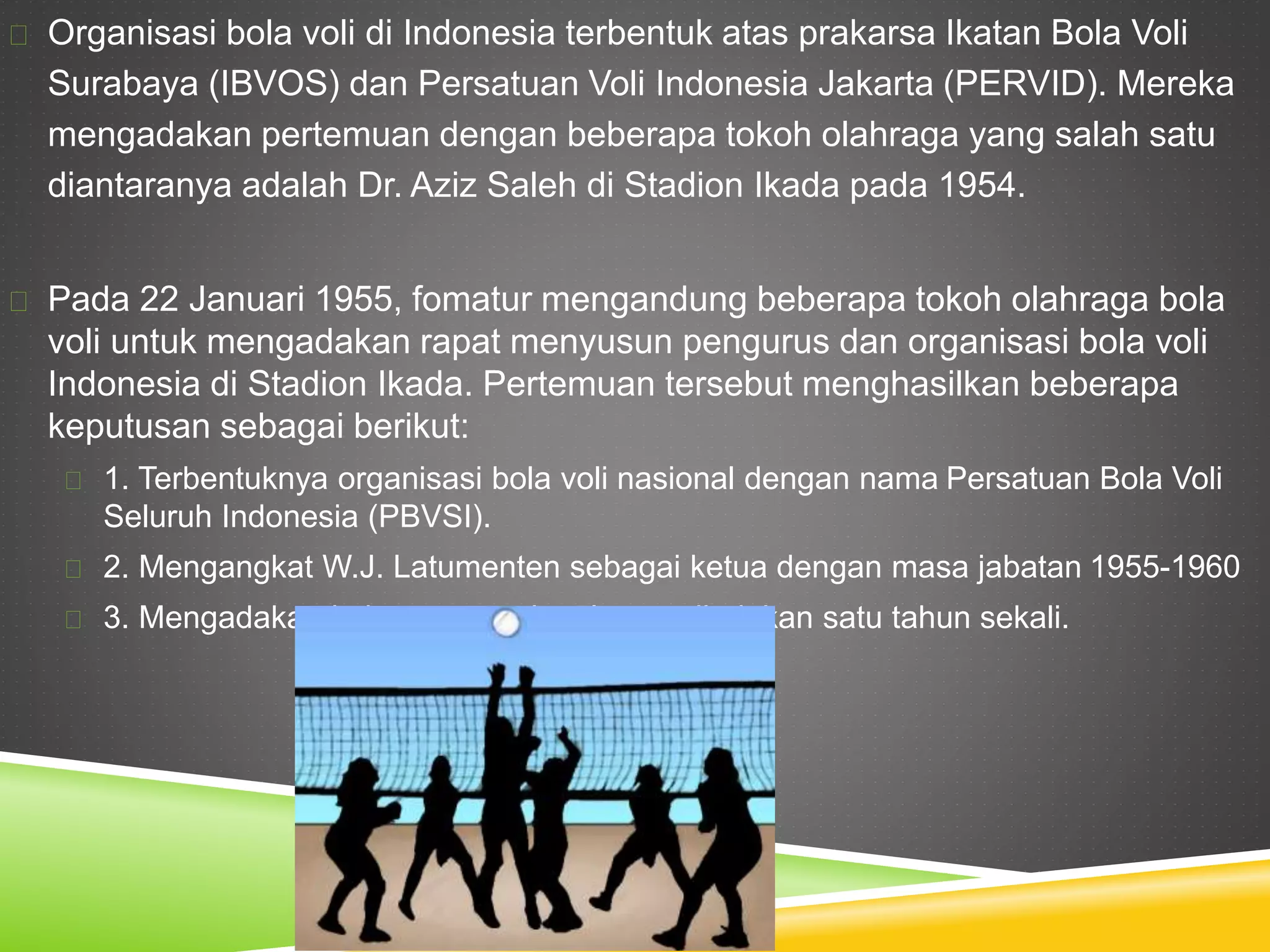Sejarah bola voli PPTX