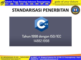 SEJARAH C++.ppt INFORMATIKA KELAS X SEMESTER GENAP | PPT