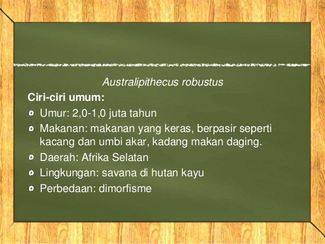 Sejarahciri cirifosilmanusiapurbaindonesiadanasia 