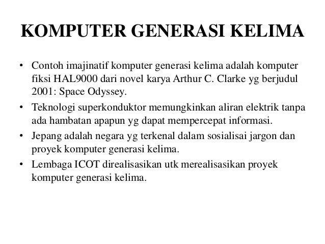 Contoh Evolusi Dan Kinerja Komputer - Cara Ku Mu