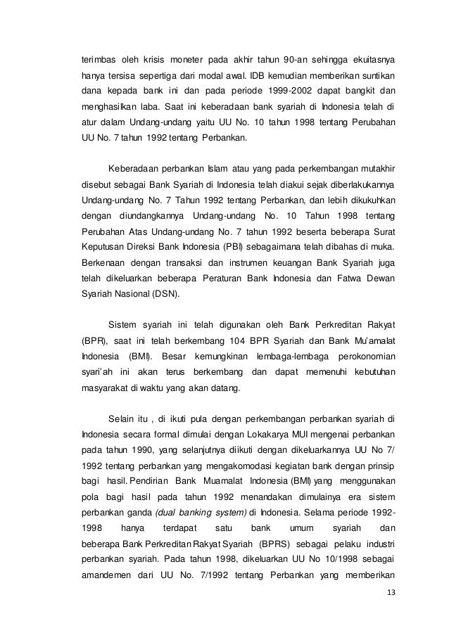 Sejarah Dan Perkembangan Ekonomi Islam D