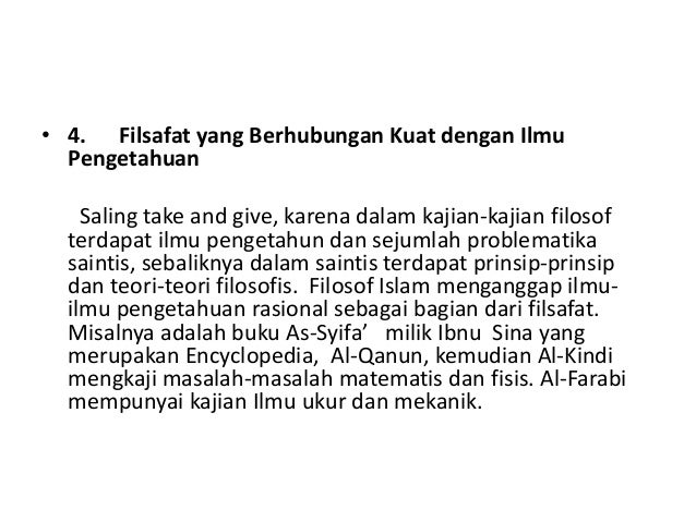 Sejarah Dan Perkembangan Filsafat Islam