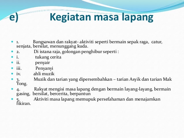 Sejarah f1 bab 9 warisan kesultanan melayu