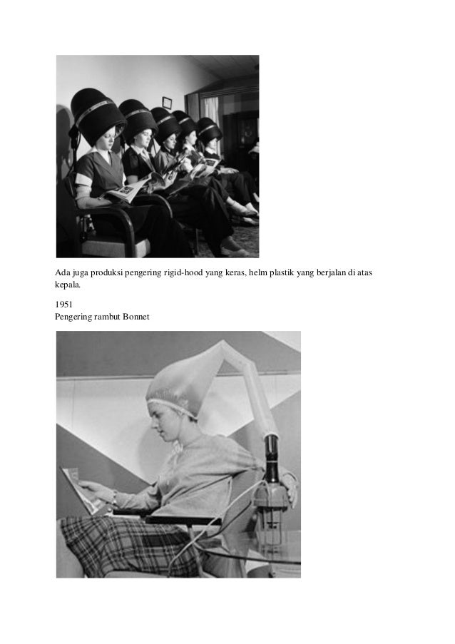 Sejarah hair dryer (pengering rambut)