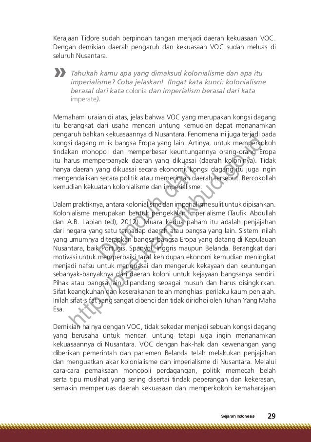 Sejarah Indonesia Buku Siswa