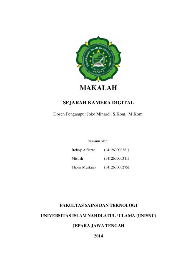 Sejarah Kamera Digital