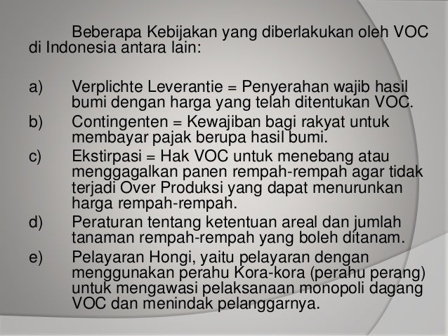 Sejarah kedatangan bangsa belanda