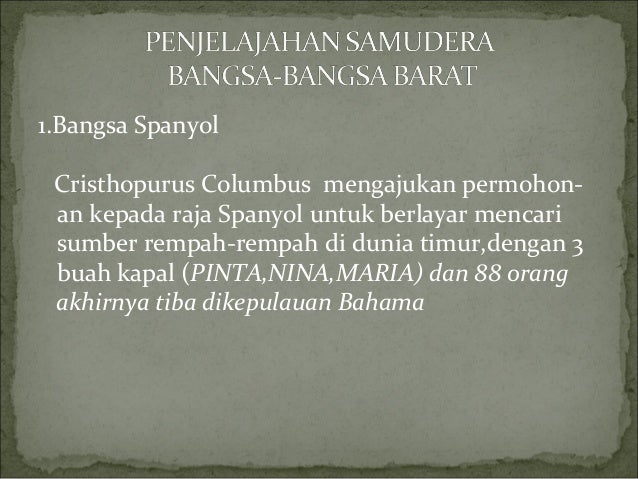 Sejarah Kedatangan Bangsa Portugis Ke Indonesia Sejarah Kedatangan Bangsa Portugis Ke Indonesia