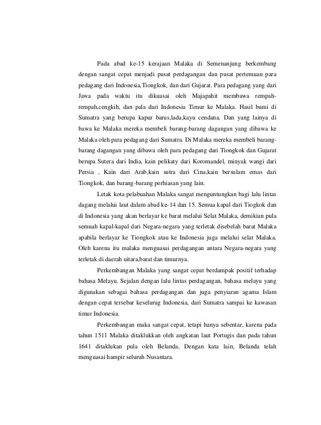 Makalah Sejarah Kedudukan Dan Fungsi Bahasa Indonesia