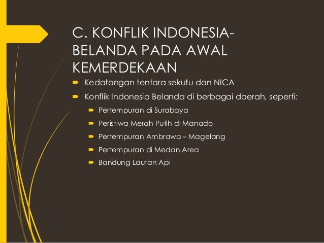 Keadaan politik dan ekonomi Indonesia pasca Kemerdekaan