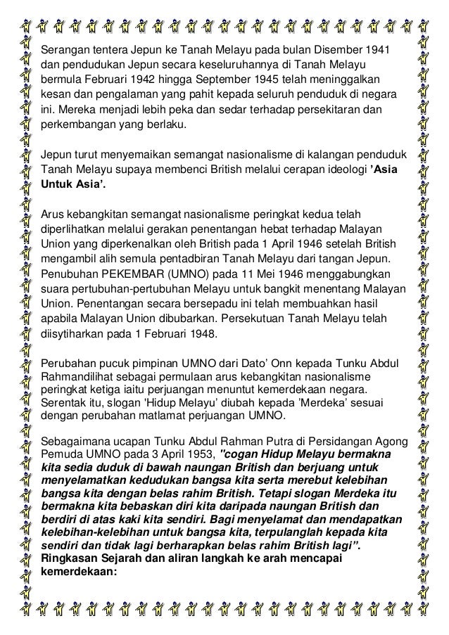 Sejarah kemerdekaan Malaysia