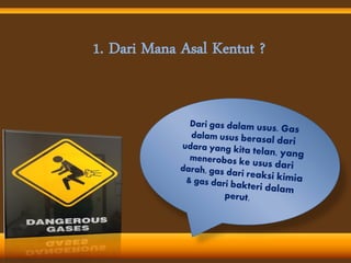 1. Dari Mana Asal Kentut ?
 