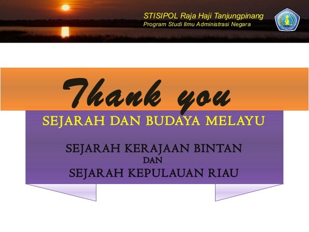 Sejarah kerajaan bintan dan sejarah kerajaan riau (Sejarah 