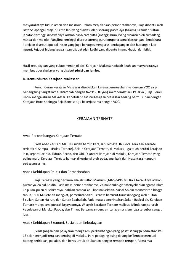 Sejarah Kerajaan Islam