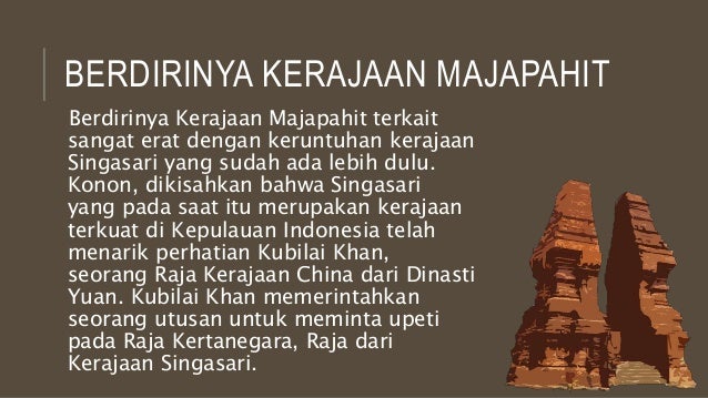 Sejarah kerajaan majapahit - Sejarah Kerajaan Majapahit 3 638