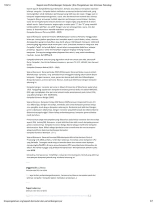 Sejarah komputer | PDF