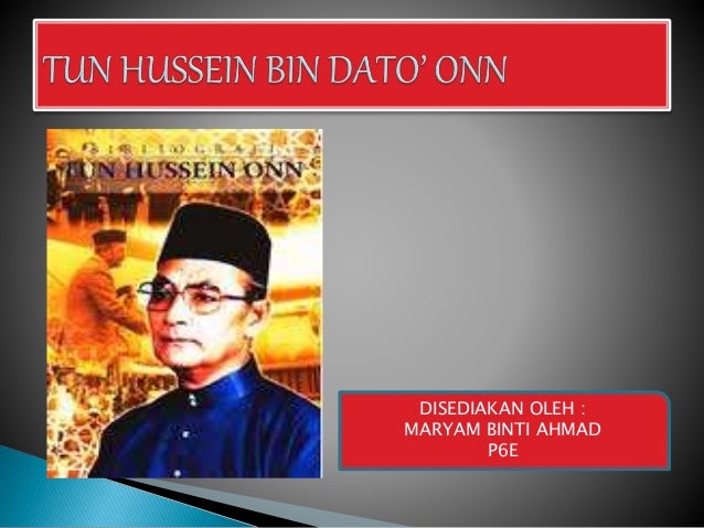 Tun Hussein Onn